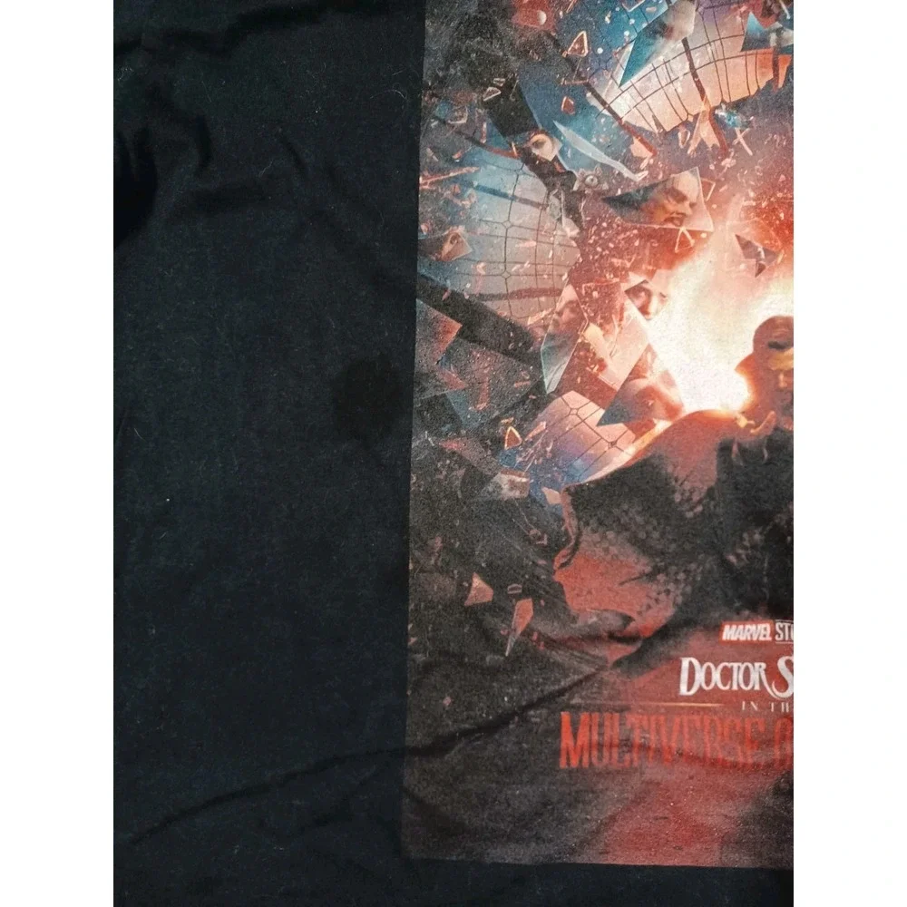 Maevel Shirt Lot‎ Of 2 Mens L Black Guardians 3 Dr Strange 2